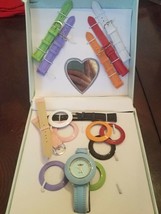 Watch with bands (watch does not work) box is broken - $74.70