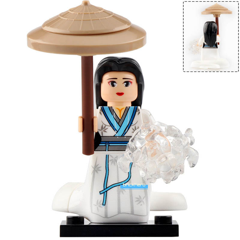 Bai Suzhen Legend of the White Snake Lego Compatible Minifigure Brick Toys Gift