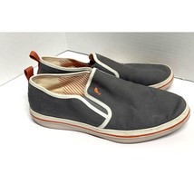 Tommy Bahama Mens Sz 10 D Relaxology Gray Slip On Shoes Flat Loafers Sne... - $39.59