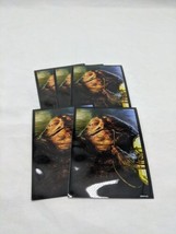 Lot Of (5) Jabba The Hutt Fantasy Flight Games Standard Size Sleeves - £5.53 GBP