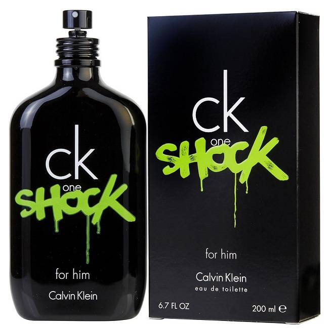 CK ONE SHOCK * Calvin Klein 6.7 oz / 200 ml EDT Men Cologne Spray - $44.99