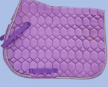 Centaur All Purpose English Saddle Pad Purple Horse Size USED - $19.99