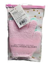 Vivitar Simply Beautiful Spa Massage And Body Exfoliation Gloves  Set Of 2 - £20.12 GBP