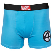 Marvel Fantastic Four Classic Logo Boxer Briefs Blue - $15.98