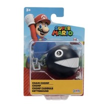 Super Mario Chain Chomp 2.5&quot; World of Nintendo - £10.46 GBP