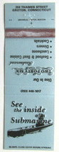 Two Forty Six Restaurant - Groton, Connecticut 20RS Matchbook Cover Submarine CT - $1.75