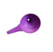Tupperware Funnel Kitchen Tool  Hershey Kiss Mold Dewberry Purple 1227A-4 - $16.00