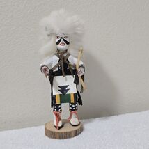 Vintage HOPI Buffalo 7 Inch Kachina Doll Signed Jerry B - $1,566.70 MXN
