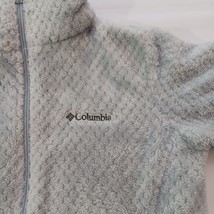 Columbia XL0668 Women's Gray Beech Forest Full Zip Fleece Jacket Pockets Size S image 7