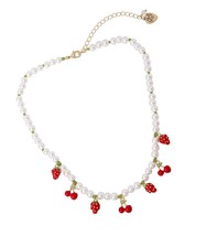 Fruit Charm Necklace - £115.78 GBP