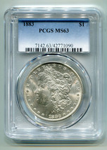 1883 Morgan Silver Dollar Pcgs MS63 Nice Original Coin From Bobs Coins Fast Ship - $115.00