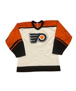 Vintage 1980&#39;s Philadelphia Flyers CCM NHL Hockey Jersey Men&#39;s Small - $29.99