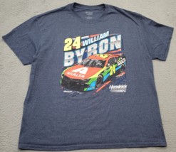Hendrick Motorsports William Byron T-Shirt Mens XL Multi Graphic Print C... - $24.47