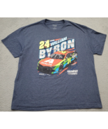 Hendrick Motorsports William Byron T-Shirt Mens XL Multi Graphic Print C... - $24.47