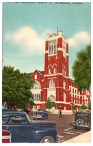 First Methodist Church St Petersburg Florida Postcard - £7.60 GBP