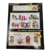 Dale Burdett The Believe Alpha Bear Book 2 Cross Stitch Patterns DB-N010 - $15.83