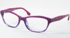 Bon Vivant Regine 7512 Magenta Fading Lilac Eyeglasses 52-17-140mm Italy (Notes) - £62.30 GBP