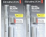 2 Remington 2X Dual Blade Quick Easy Comfortable Stainless Steal Detail ... - £32.25 GBP