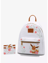 Loungefly Pokemon Eevee Spring Flowers Mini Backpack + Cardholder SET - £79.13 GBP