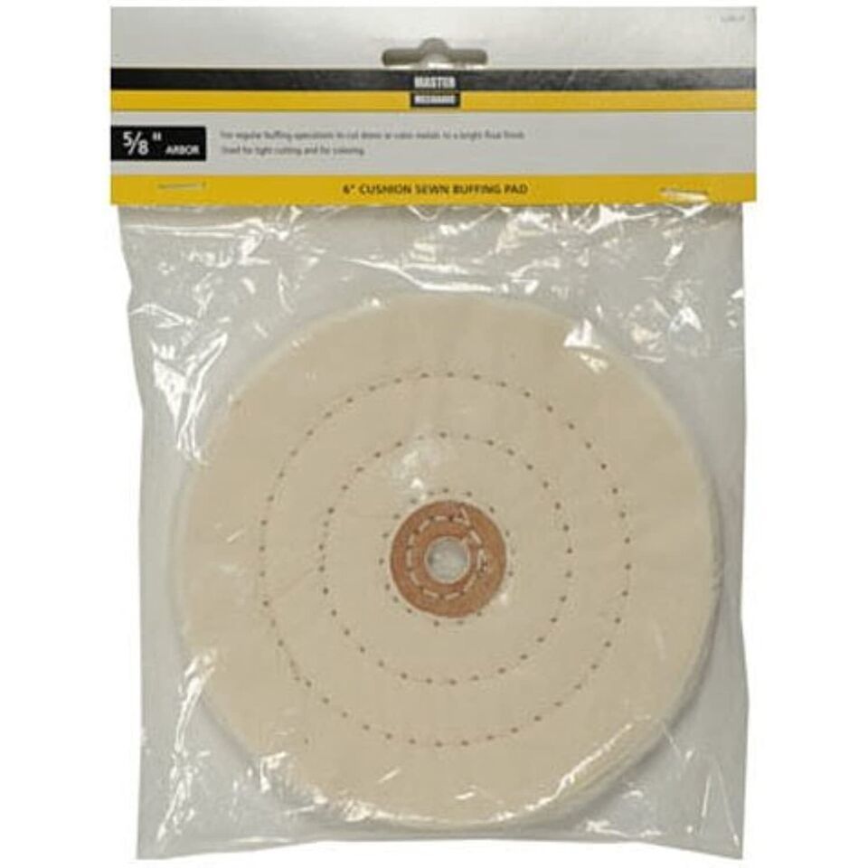 Master Mechanic 160525 6 -Inch Cushion Sewn Buffing Pad - $23.27