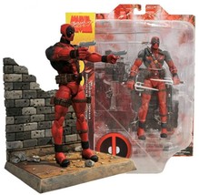 Deadpool Action Figure XMen Marvel Legends Toy TV Comics Hero Red Suit Sculpt 7&quot; - £55.23 GBP