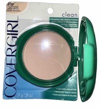 CoverGirl CLEAN pressed powder #230 Classic Beige (New/Sealed/Discontinued) - £15.49 GBP