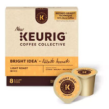 KEURIG COFFEE COLLECTIVE BRIGHT IDEA LIGHT ROAST KCUPS 8CT - $300.07 MXN