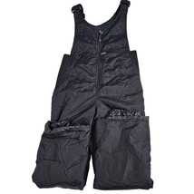 Rawik Insulated Snow Bib Pants Youth Kids Medium Black 7508a - $10.88