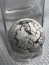 1885 O Poormans Lowball Poor Morgan Silver Dollar US Coin 90% Silver - £55.01 GBP