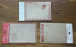 New 8 Norcross Parcel Post Seals Lot Christmas Lot Snowman Bells Dec 25 ... - $18.56