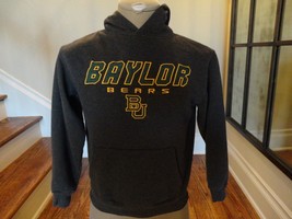 Gray SEWN Stadium Baylor Bears Hooded Hoodie NCAA Sweatshirt Youth M 12-14 Nice - $22.76