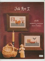 Homespun Elegance Folk Art 1 I Cross Stitch Pattern Sandra Sullivan - £6.89 GBP