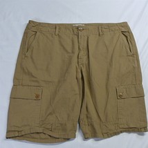 Lucky Brand 40 x 11&quot; Khaki Ripstop Cargo Shorts - £27.64 GBP