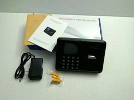 Employee Fingerprint Attendance Biometric Time Clock Check In Out Device System - £51.24 GBP