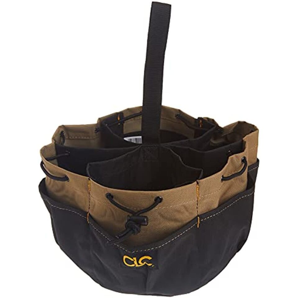 CLC Custom LeatherCraft 1148 Drawstring Bucket Bag, 18 Pocket - $29.26