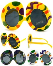 1 pair COLORED EGGS NOVELTY PARTY GLASSES sunglasses #282 men ladies NEW... - £5.23 GBP
