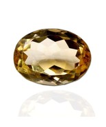 4.3Ct Natural Yellow Citrine (Sunella) Oval Cut Gemstone - $23.75