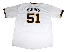 Ichiro Suzuki Orix Blue Wave Baseball Jersey White Any Size image 2