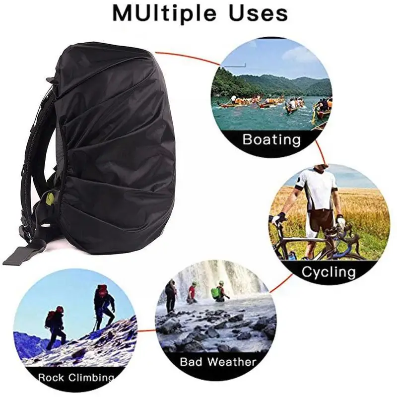 Sporting Rain Cover Backpack 30l 40l Waterproof Bag Outdoor Dust Rain Camping Hi - £23.90 GBP