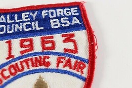Vintage 1963 Valley Forge Scouting Fair Boy Scouts America BSA Camp Patch - $11.69