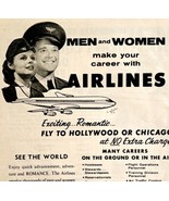 1959 Northwest Airlines School Aviation Training Full Page Advertisement... - $41.35 CAD