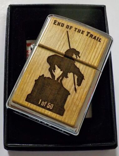 Primary image for End of The Trail Roseart only 50 made ZIPPO 2008 MIB Rare