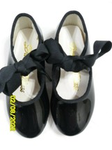 Little Girl&#39;s Dance Class Tap Shoes Size 7 Black T100 - $15.01