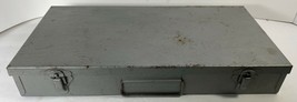 Vintage De Luxe 2 x 2 Slide File No. 110 Logan, Holds 150, All Metal - Used - $23.00