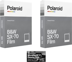 Black And White Film For Sx70 Instant Camera - 2 Pack (16 Photos) By Pol... - $74.98