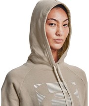 UNDER ARMOUR Womens Logo Hoodie Ultra Soft Fleece Oxford Size Small $45 ... - £14.14 GBP