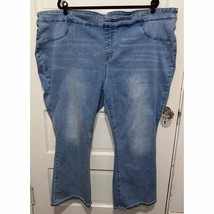 DG2 Diane Gilman Bootcut Faded Denim Stretch Jeans Size 28-32 petite - £15.77 GBP