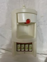 Vintage Little Tikes Party Kitchen Coffee Maker Message Board spices - $21.78