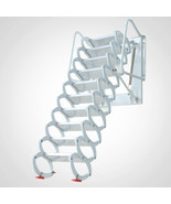Wall Mounted Folding Extension Attic Loft Ladder (Aluminum-Magnesium Alloy) - $821.83 CAD