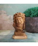 Olive Wood Sculpture of Jesus (head only), Perfect Religious Gift, House... - £158.45 GBP